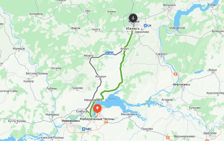 Такси Набережные Челны Ижевск